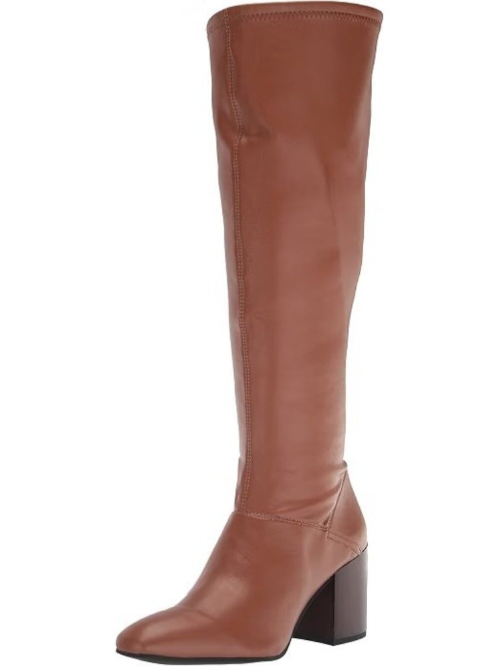 Franco Sarto Women’s Tribute Knee High Boots – Saddle Brown Wide Calf – Size 6 M